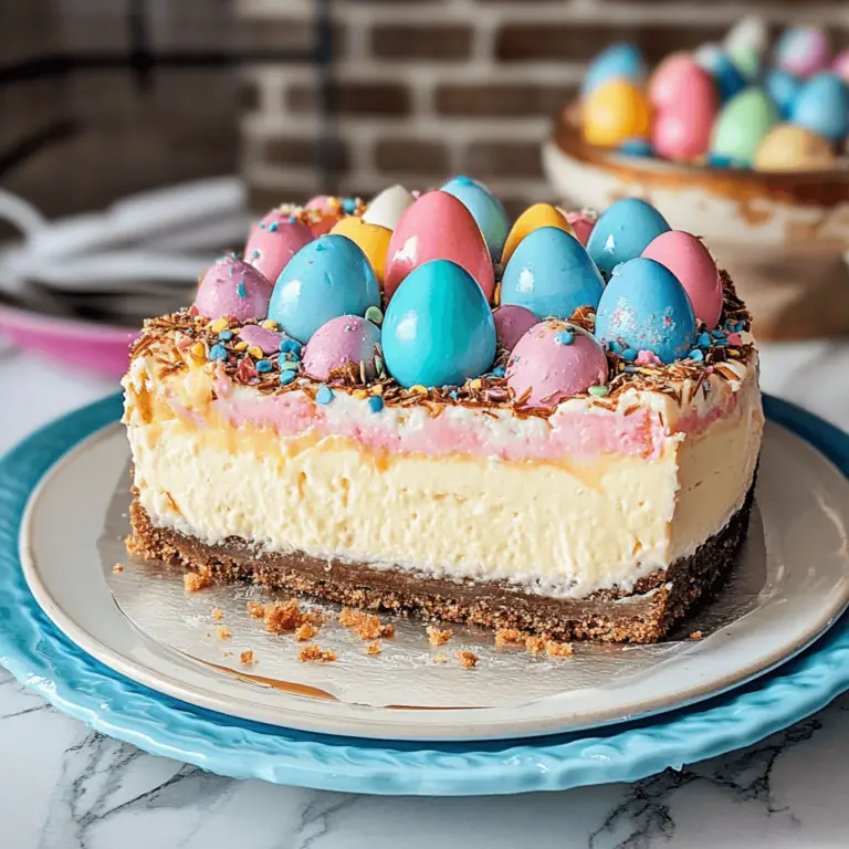 Easter Egg Cheesecake Quicker Bites